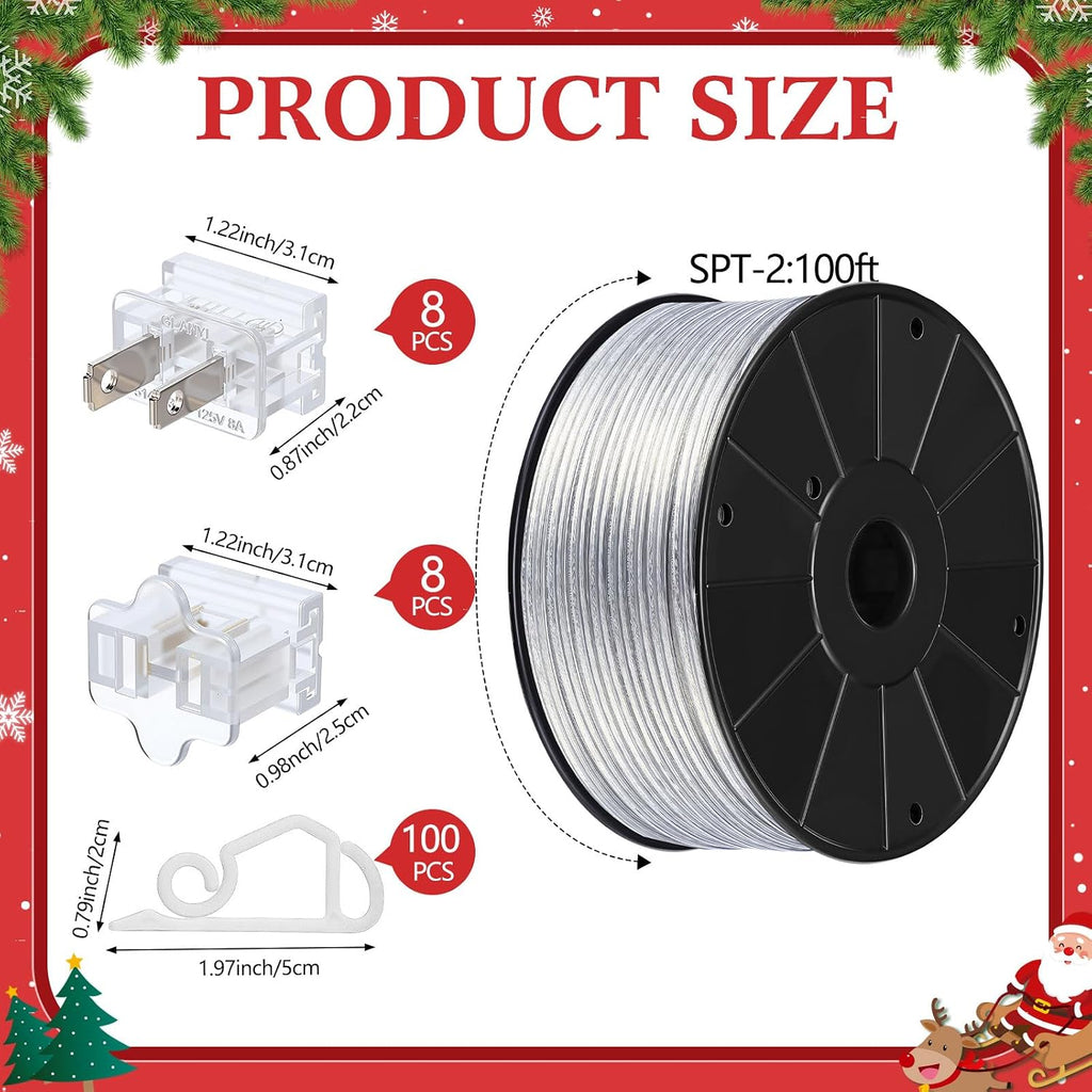 spt-2 100ft wire 18 gauge wire 2 conductor shown in use