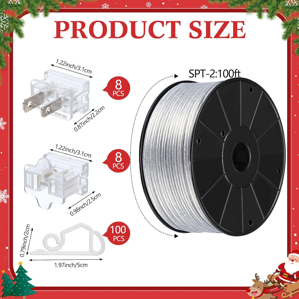spt-2 100ft wire 18 gauge wire 2 conductor shown in use