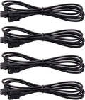 YiLaie 4 PCS 47 inch Extension Cables for Use with LED Rock Lights, RGB NEON Accent Kits for LED Motorcycle ATV, SUV Car Light Multi-Color Neon Strip (4pcs)