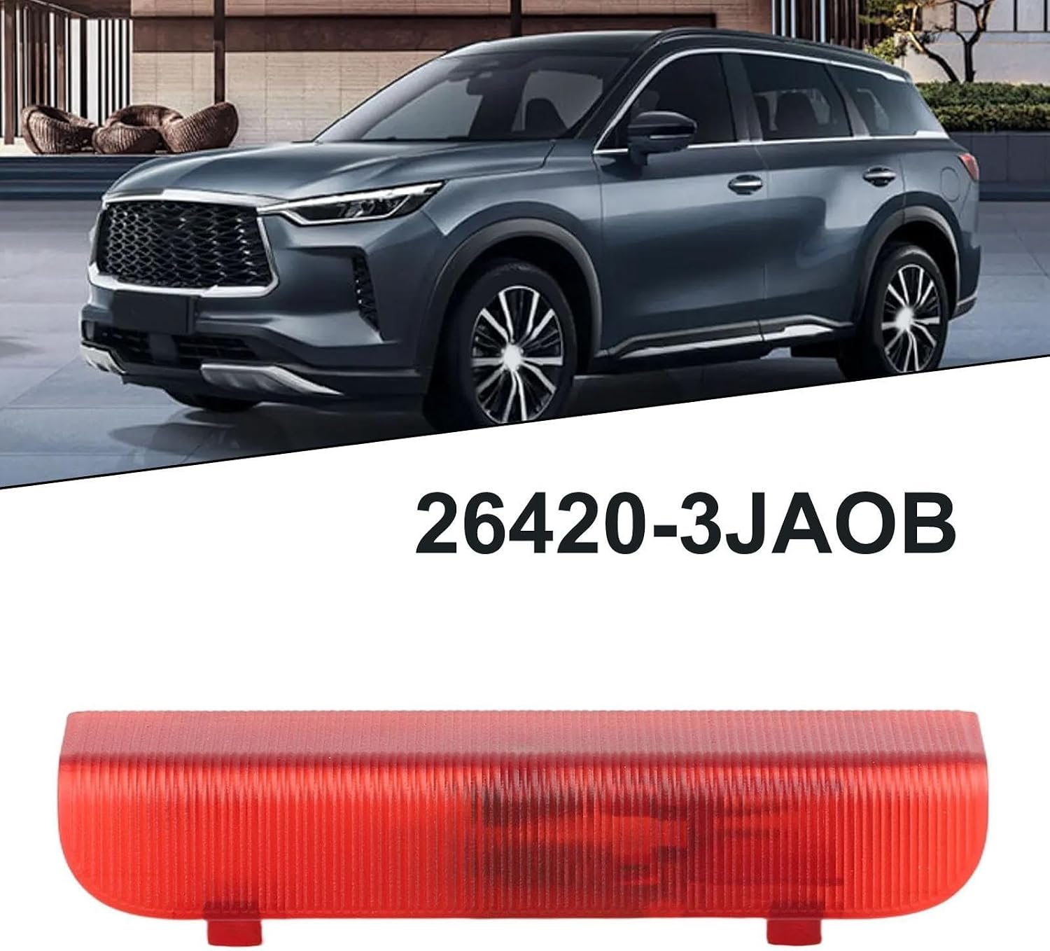 Red Interior Door Courtesy Light for Nissan Altima Pathfinder Murano 20132018 Jx35 Qx60 20132017 Replace 264203ja0b