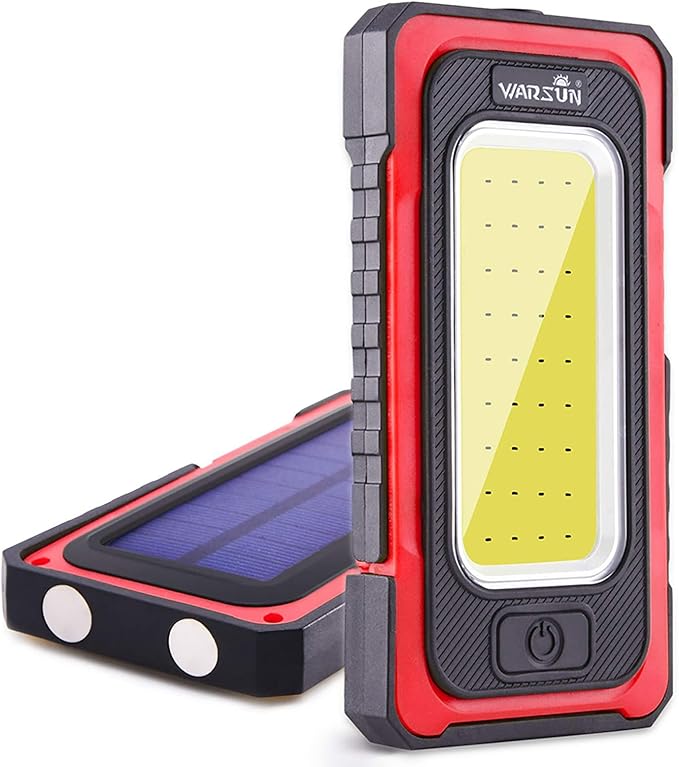 WARSUN Rechargeable Portable Magnetic Work Light, LED Flood Light Waterproof by WARSUN