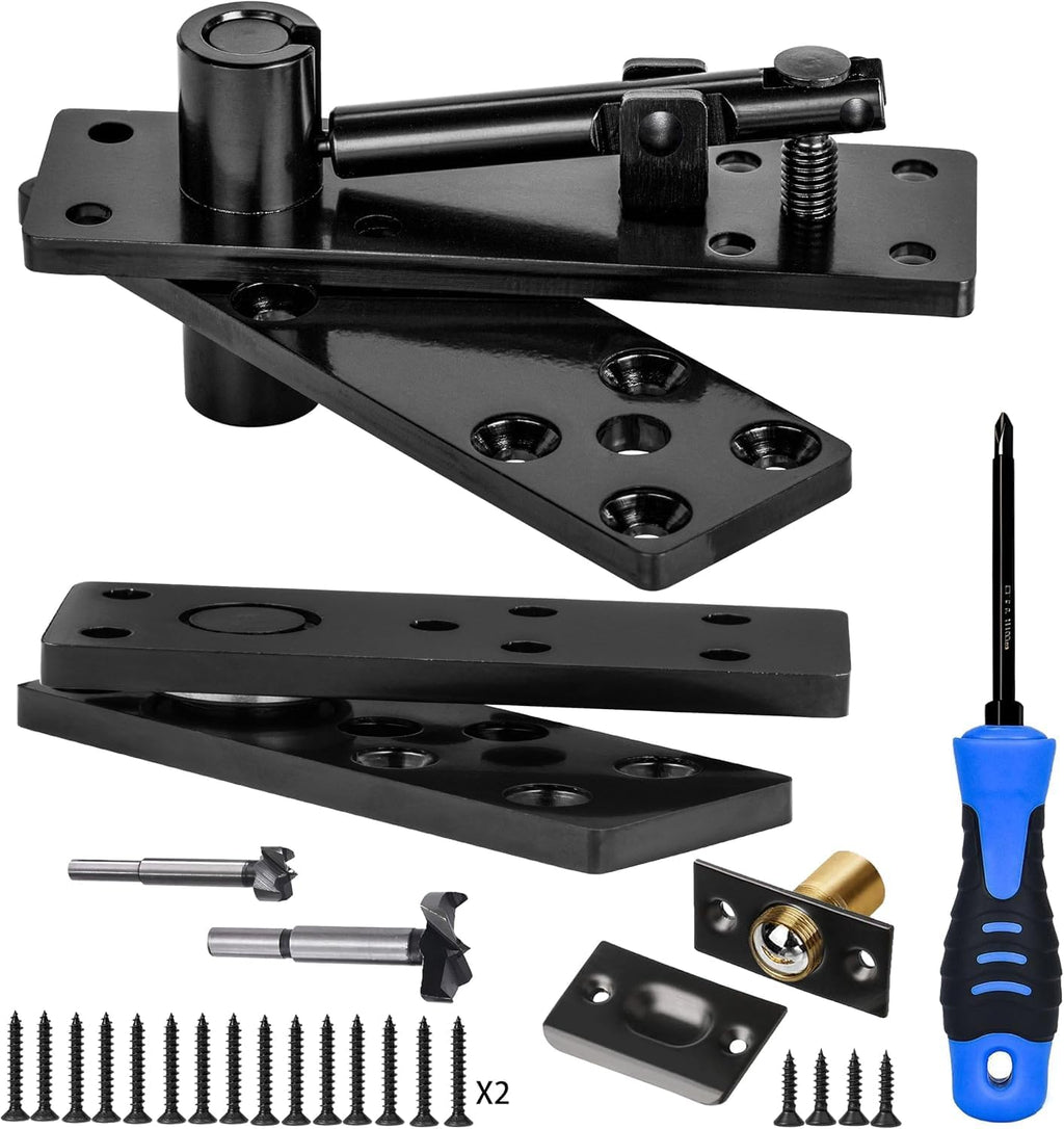 hidden door pivot hinge,600lbs load-bearing,thickened solid steel, main product view