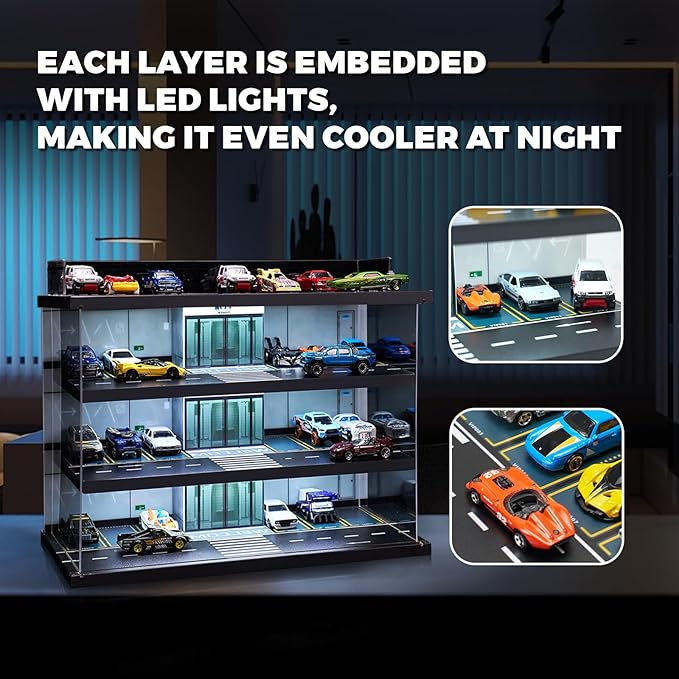 Display Case for Hot Wheels Garage & Matchbox Cars - Image 4