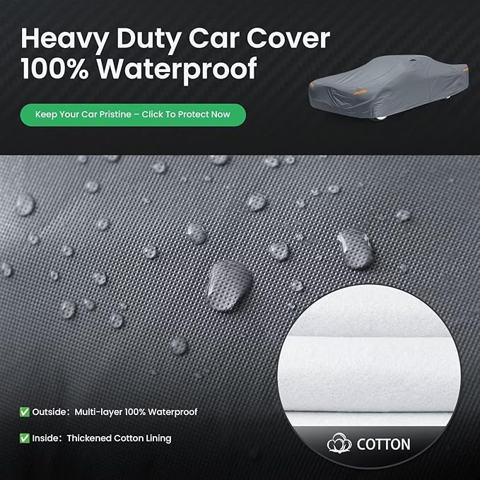 Car Cover Waterproof All Weather - Image 2