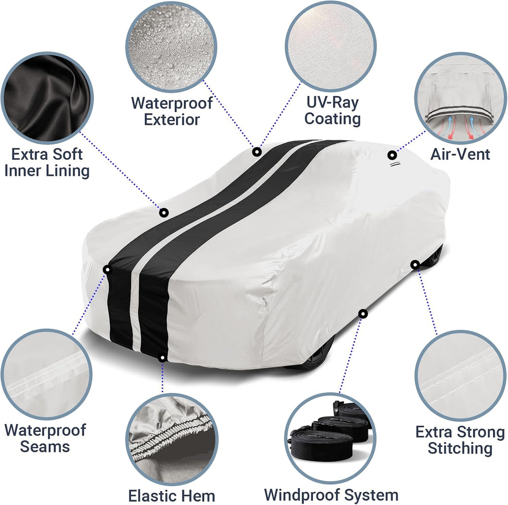 Car Cover Waterproof All Weather for 1977-1990 Chevy Caprice