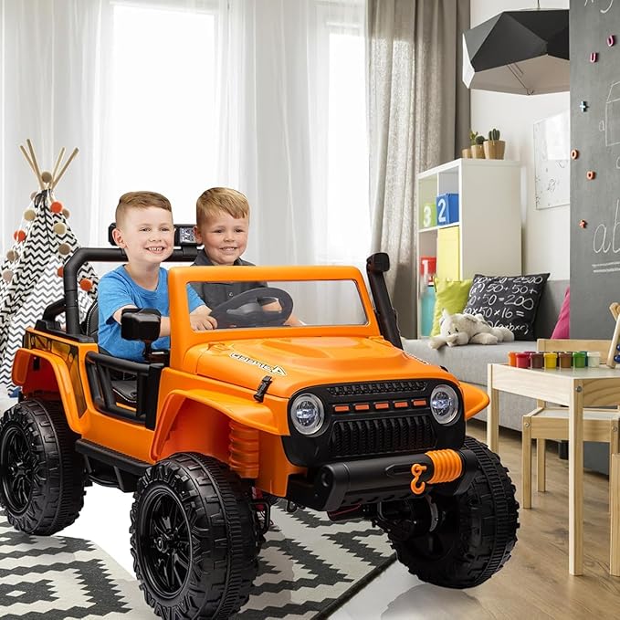 24V Ride on Toys for Big Kids, 2 Seater Electric Truck - Image 7