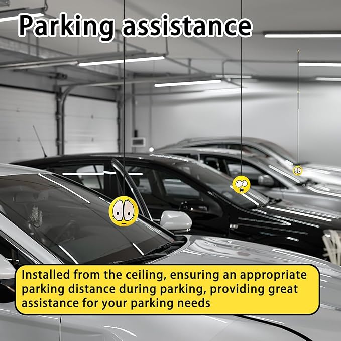 2 Sets Double Garage Parking Aids, Includes 2 Pieces Parking Assist Balls - Image 2