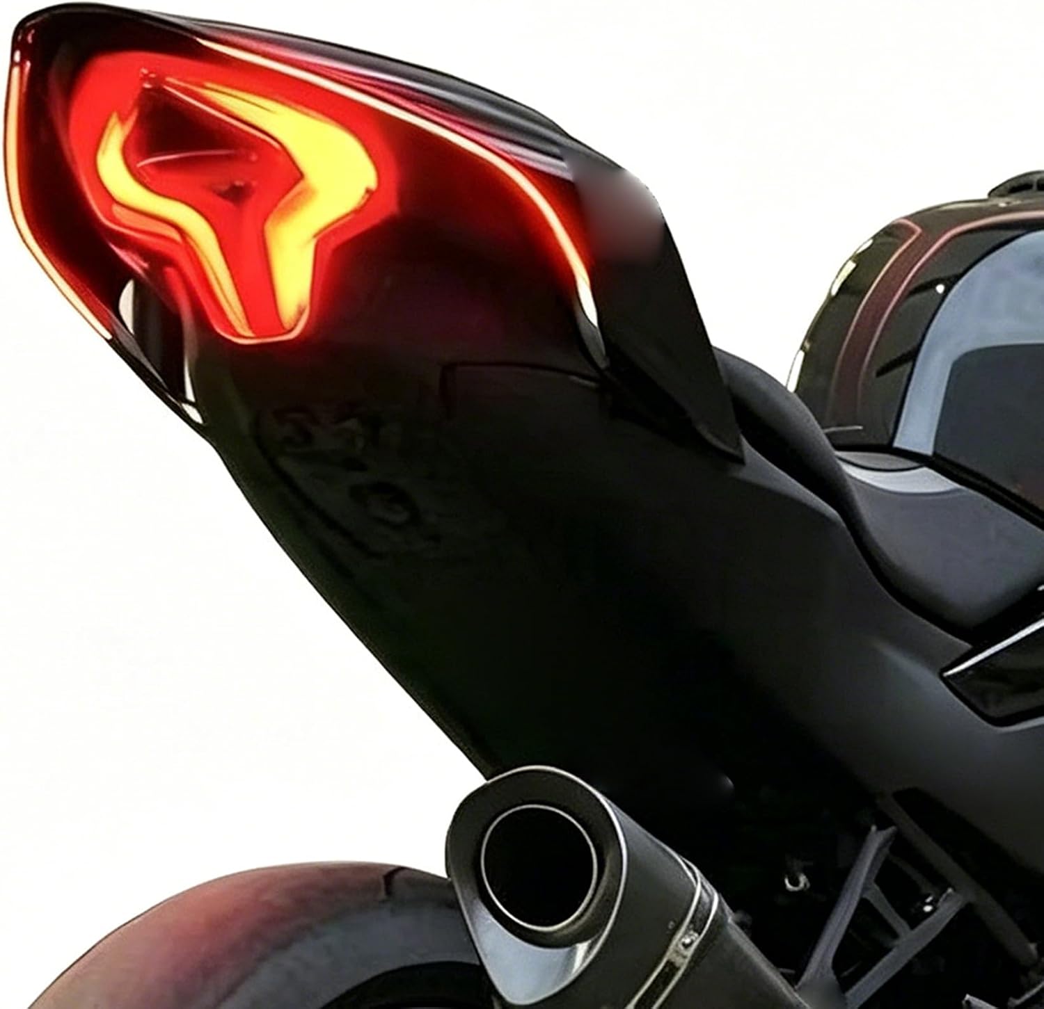 Passenger Seat Cowl LED Light Strips Fairing Light Compatible with CFMOTO 450SS/450NK 2023 2024 2025 2026,210+ Models,Mobile Phone APP Control,CFMOTO 450SS Accessories,CFMOTO 450NK Accessories