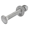 1/2" x 4" (25 pack) galvanized carriage bolt, main product view