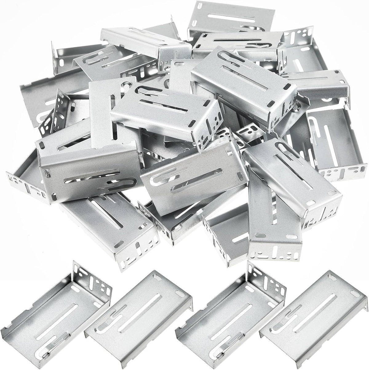 yaocom 40 pcs drawer slide brackets rear mounting, main product view