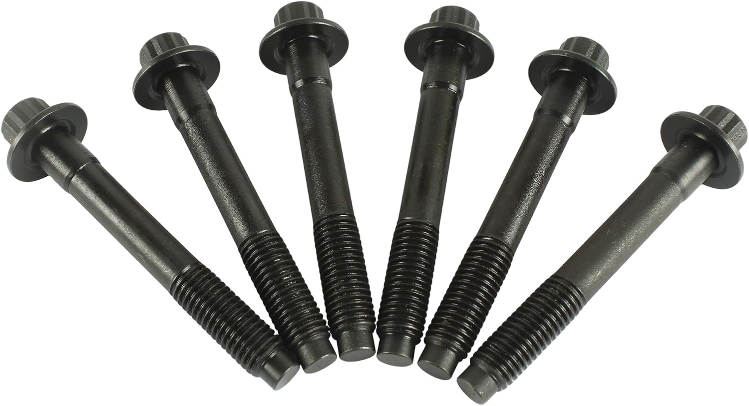 Hub to Knuckle Bolts 6-Pack Compatible with Wrangler Cherokee TJ YJ ZJ XJ - Dana Spicer Replacement Wheel Hub Mounting Bolt Set - Alloy Steel