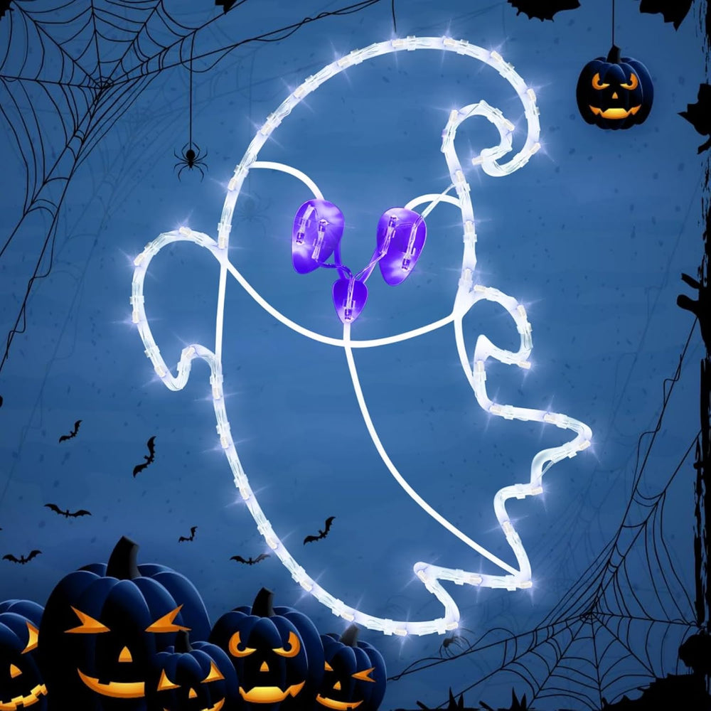 TRWYMZ Halloween Decorations - 16" Halloween Window Silhouette Lights