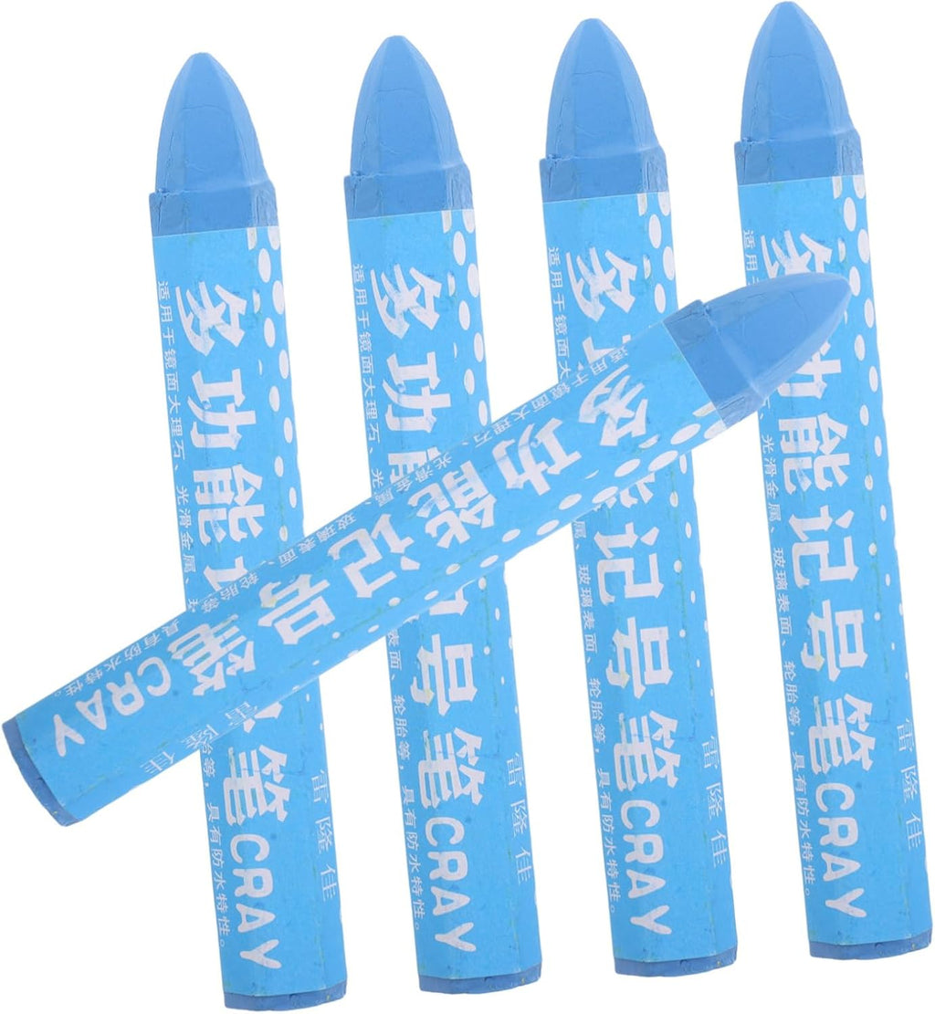 5pcs Tire Marking Crayon Easy Use Tire Paint Markers for Temporary Car Maintenance