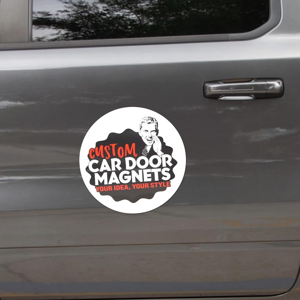 Custom Car Magnet Signs for Businesses 2 pk