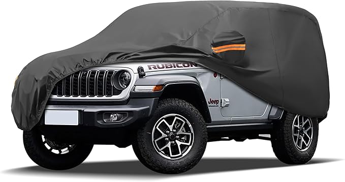 MORNYRAY Compatible with Jeep Wrangler 2 Door, Custom Fit JK JL TJ YJ CJ by MORNYRAY