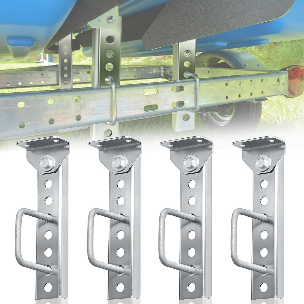 10"/12" boat trailer bunk brackets kit | swivel, main product view