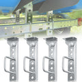 10"/12" boat trailer bunk brackets kit | swivel, main product view