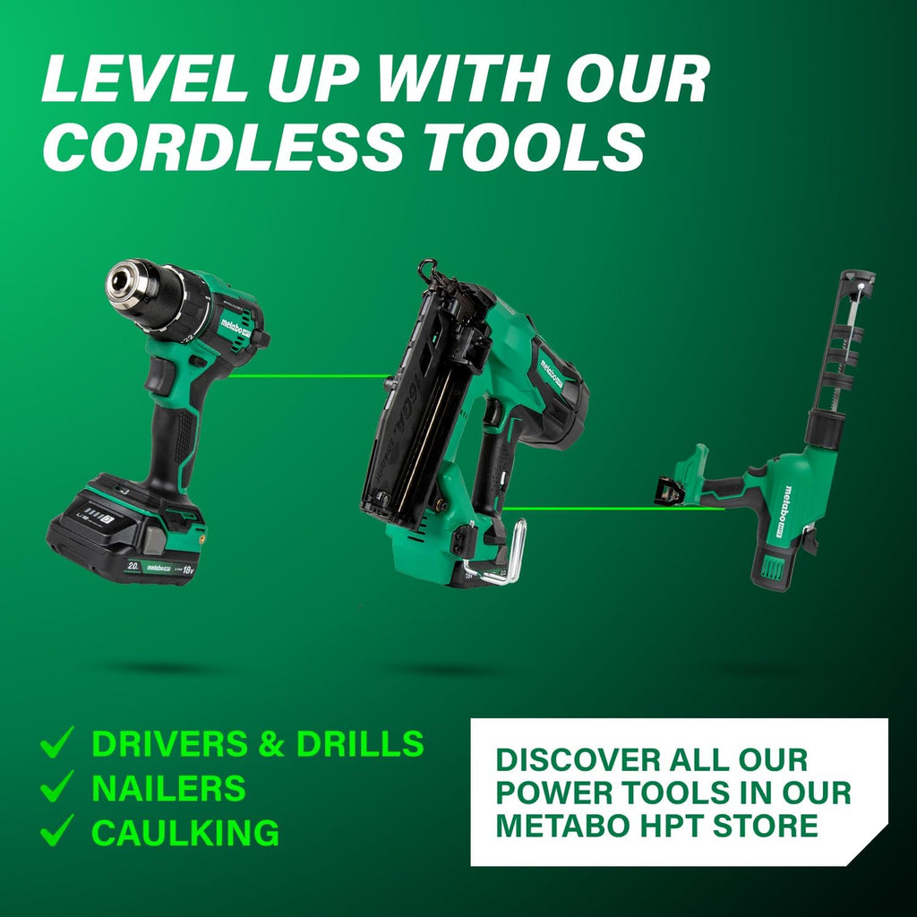 metabo hpt 18v cordless caulking gun, variable speed, view 10