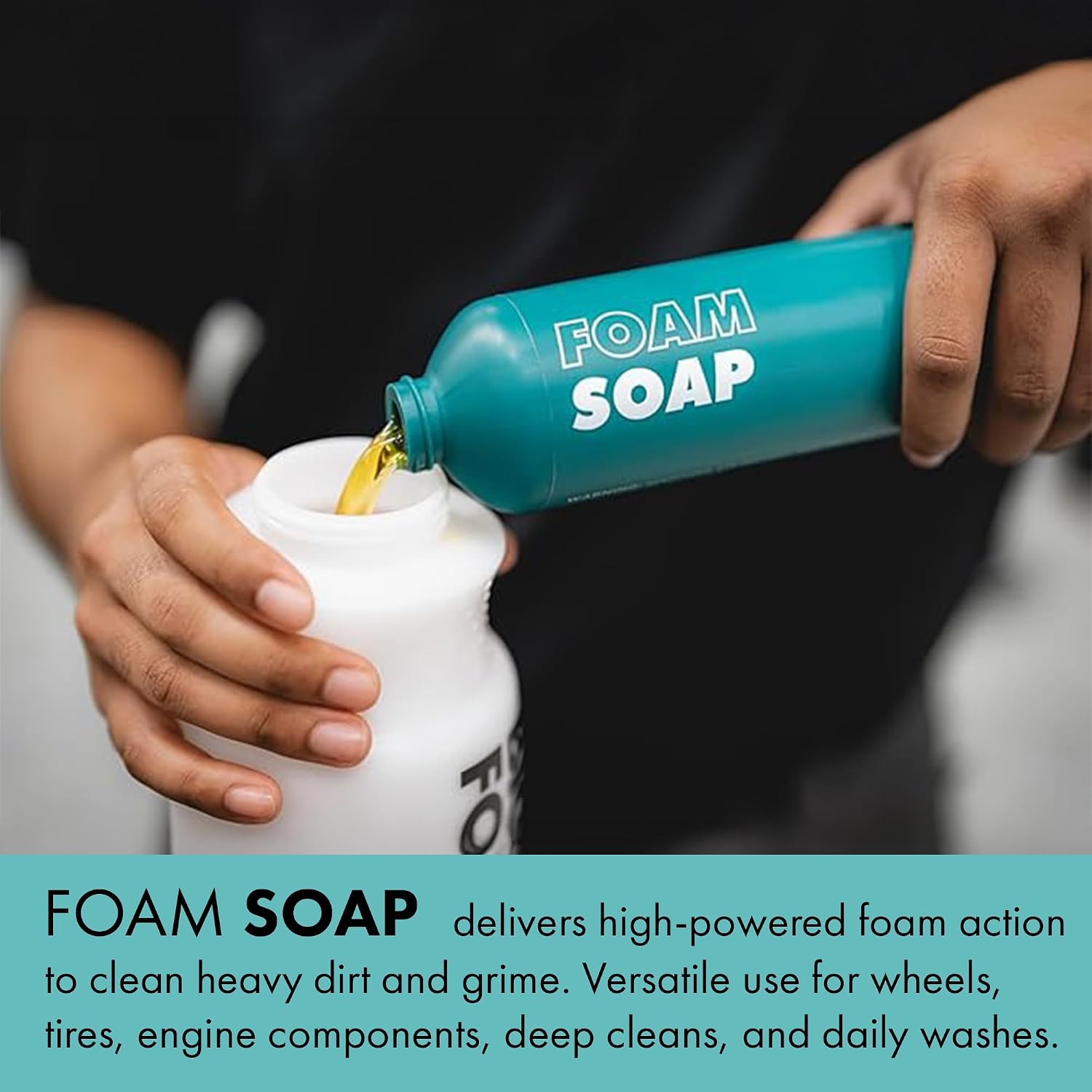 XPEL Foam Soap, 16 oz - pH-Balanced Car Wash and Detailing Soap for Foam Cannons, Pressure Washers, and Foam Guns - Safe for Paint, Wax, Clear Coat, and Ceramic Coatings