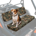 Pine Oak Leaf Camo Print UTV Bench Seat Cover Backrest Cover Seat Covers Compatible with Kawasaki Mule 3000 3010 3020 4000 4010 2001-2023 2025