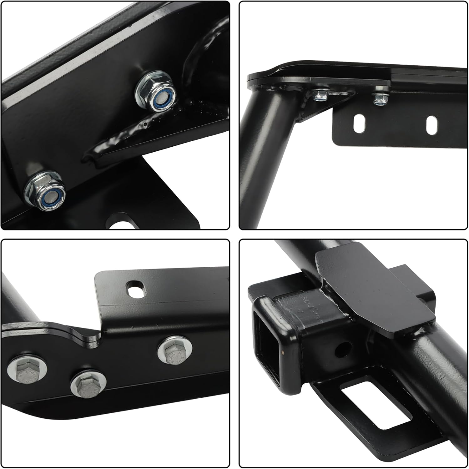 Class 3 Trailer Hitch Receiver Bumper Towing 2" Replacement for Highlander 2014 2015 2016 2017 2018 2019