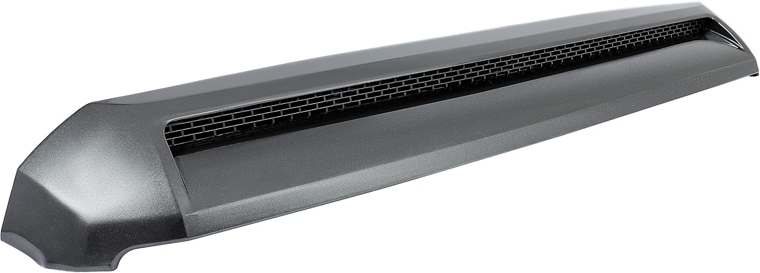 Kojem Hood Bulge Molding Compatible with 2014-2021 Toyota Tundra Front Upper Grille Gray Hood Scoop