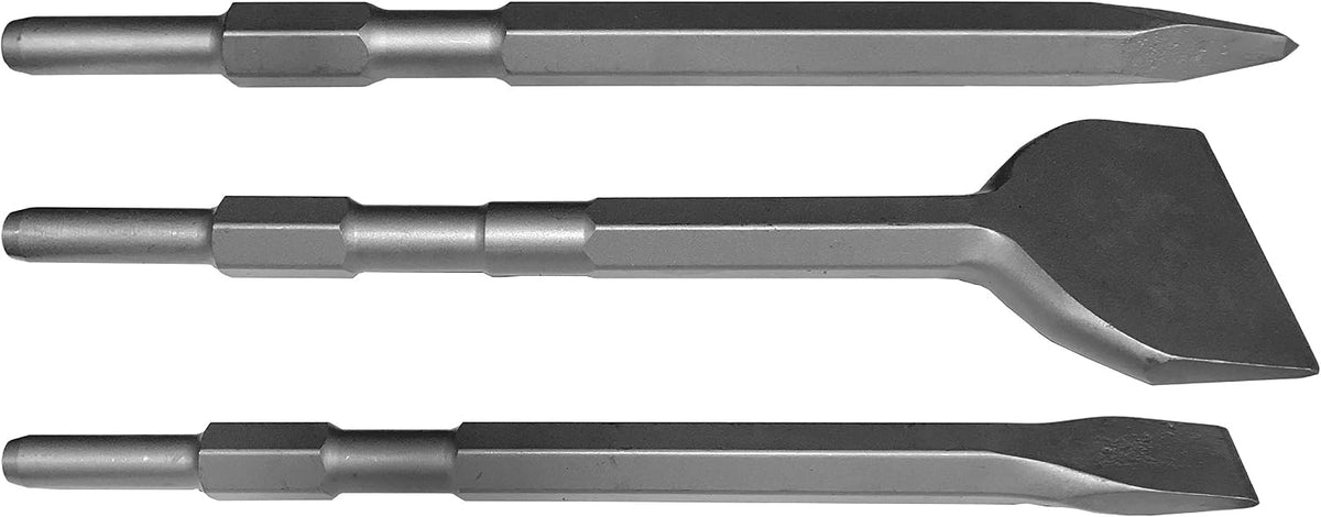 champion chisel 3pc concrete chisel set - 17mm, main product view