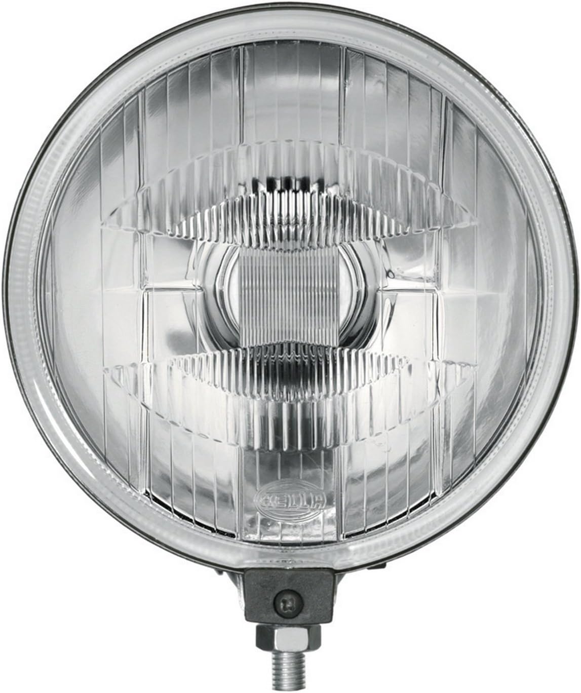 hella 005750952 500 series driving lamp kit, clear showing dimensions