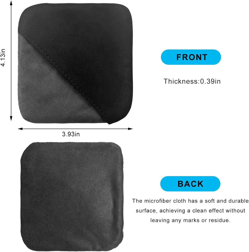 Ohleats Car Screen Cleaner, Microfiber Auto Screen Cleaning Pad, Foldable Touch Screen Cleaner Cloth for Vehicle Dashboard LCD Display, Car Cleaning Kits