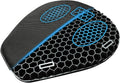 Motorcycle Seat Cushion, 3D Honeycomb Gel Pad, Pressure Relief Shock Absorption, Breathable Non-Slip Universal Cover for Long Ride, Fits Cruiser Street Touring Bike (Four Seasons)