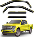 in-Channel Window Rain Guards Fit