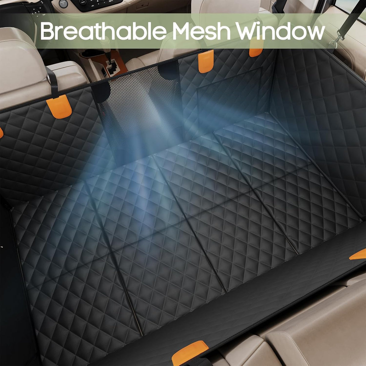 dog car seat cover for back seat, hard, package contents