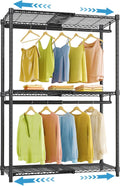 vipek x1 expandable clothes rack heavy duty adjustable, main product view