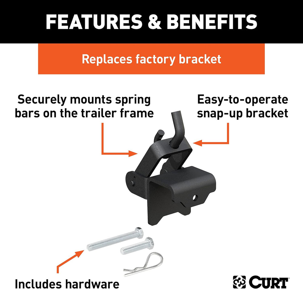 CURT 17008 Replacement Weight Distribution Hitch Hookup Bracket