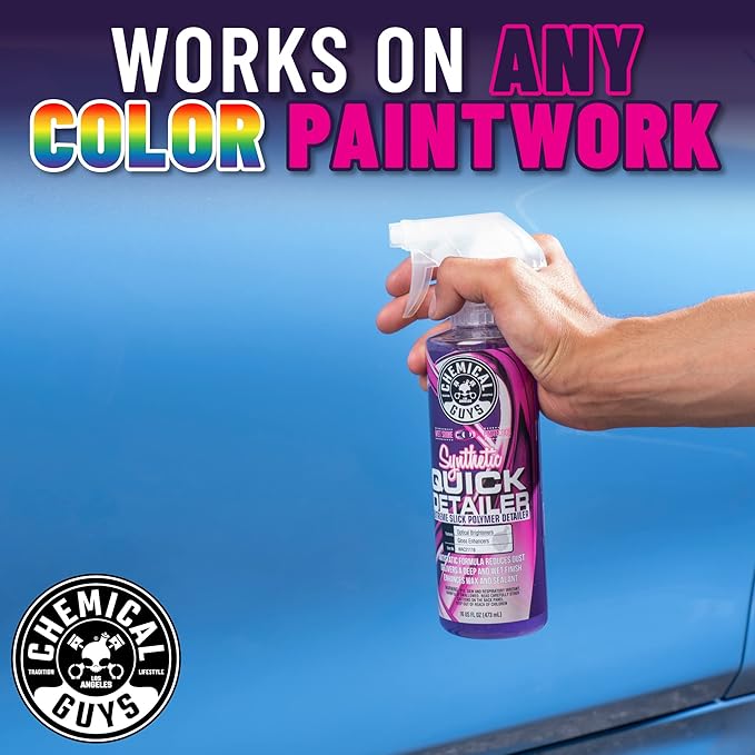 Chemical Guys WAC211 Synthetic Quick Detailer, Extreme Slick Polymer Detailer - Image 11