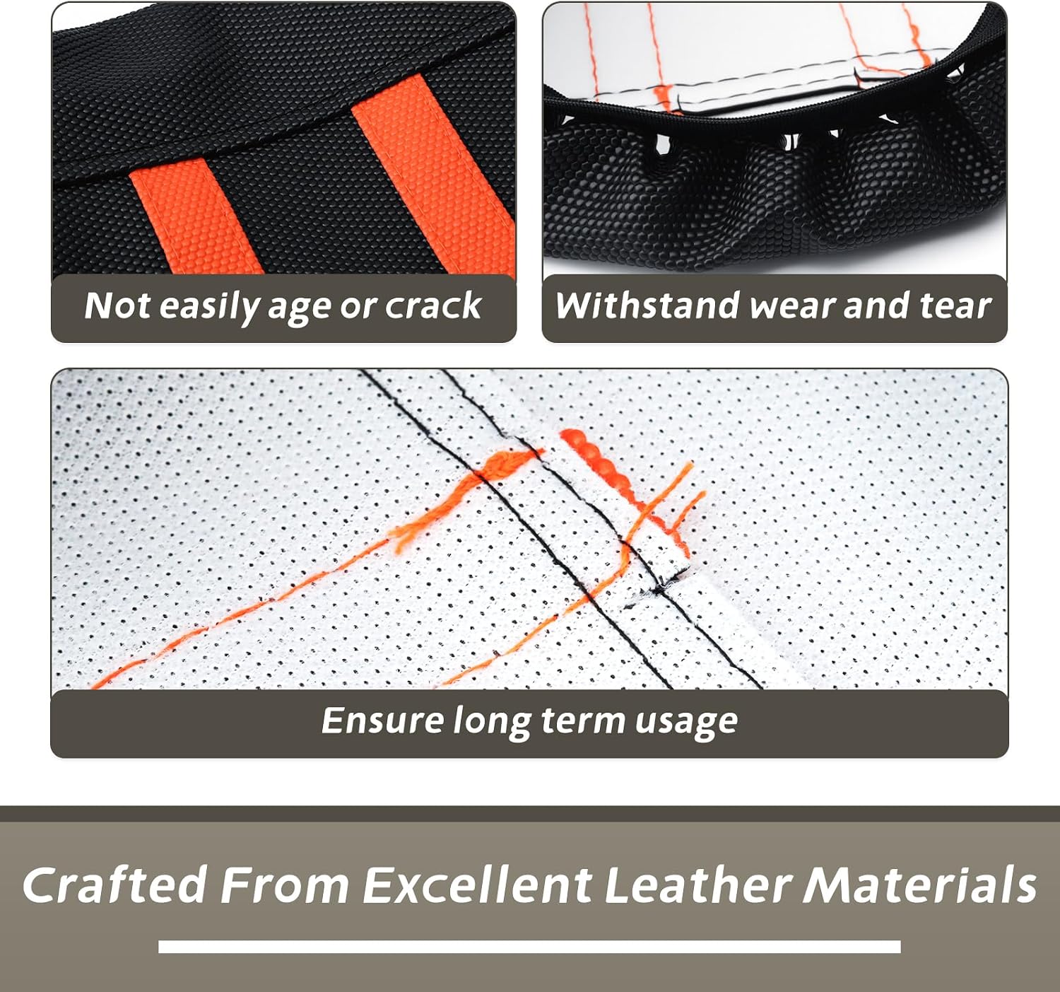 Non-Slip Seat Cover Compatible with Tuttio Soleil 01 Electric Dirt Bike Soft Seat Cover Orange Replacement for Tutti Off-Road Motorcycle Parts