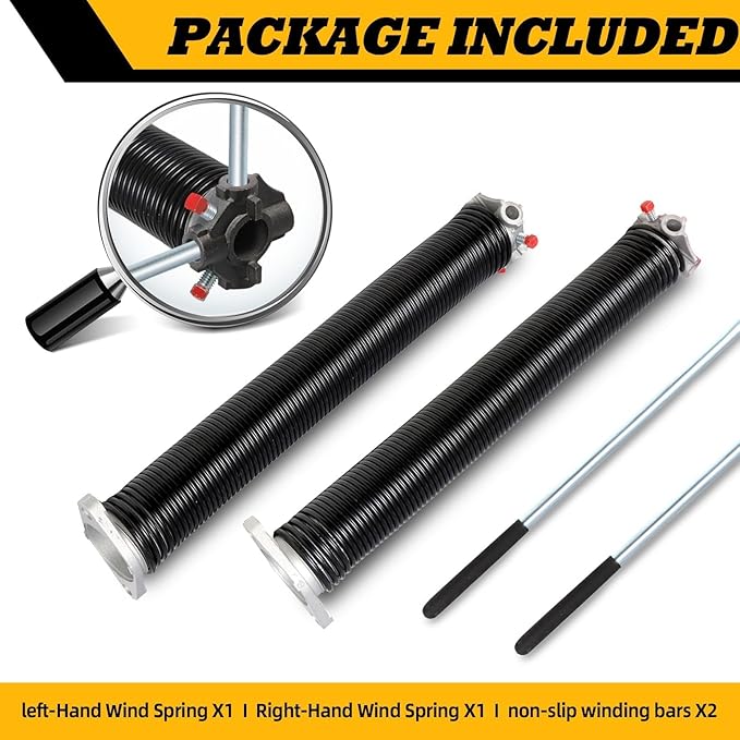 Pair of 2"Garage Door Torsion Springs Set - Image 5