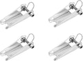 4 Pack 2 Inch Steel Safety Hooks Latch Replacement Kit for Clevis Slip Hook Truck Trailer Towing Receiver Hitch, 2T