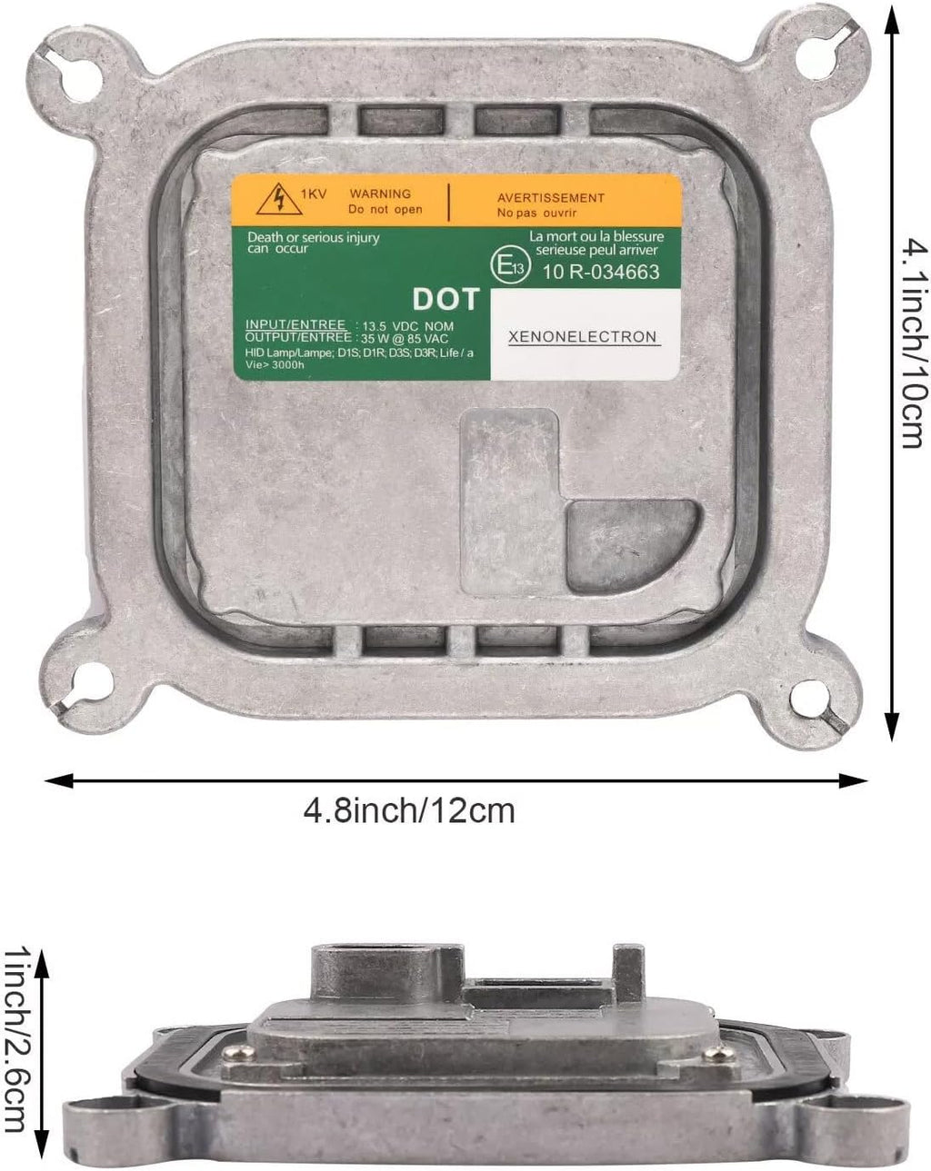 O-NEX Xenon D1S D3S 35W HID Ballast 8A5Z13C170A Factory OEM Direct Replacement Control Unit Module for Ford Lincoln