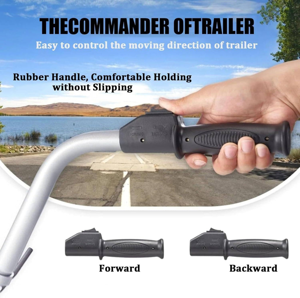 12V Electric Jockey Wheel Mover for Caravan & Boat Trailer, 350W, Max Load 5504.5 lbs (2270 kg), High-Speed Aluminium Wheel 5-7m/min for Easy Towing