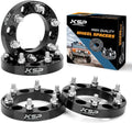 6X5.5 Wheel Spacers, KSP Forged 1 inch (25 mm) 6x139.7 mm to 6x139.7 mm Thread Pitch M12x1.5 Hub Bore 108mm Adapters 6 Lugs for Tacoma 2005-2023, 4Runner Tundra FJ Land Cruiser Black, Not Hubcentric