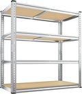 REIBII 40" W Garage Shelving 2000LBS Storage Shelves Adjustable Metal Shelving by REIBII