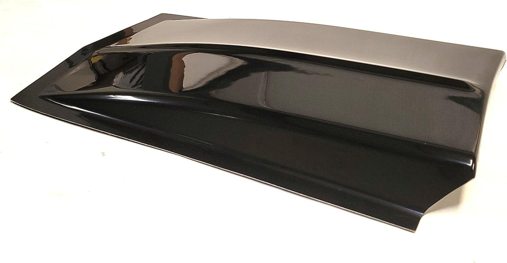 Cowl Induction Hood Scoop - 38" L x 4 ½" H x 24½" W SC-1145 - Fiberglass - Black - Unlimited Products