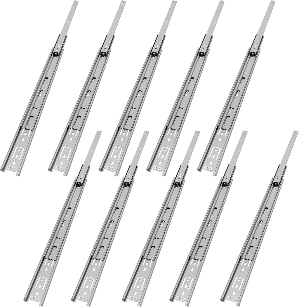 vadania 24-inch drawer slide, va1045 chrome, ball bearing, main product view