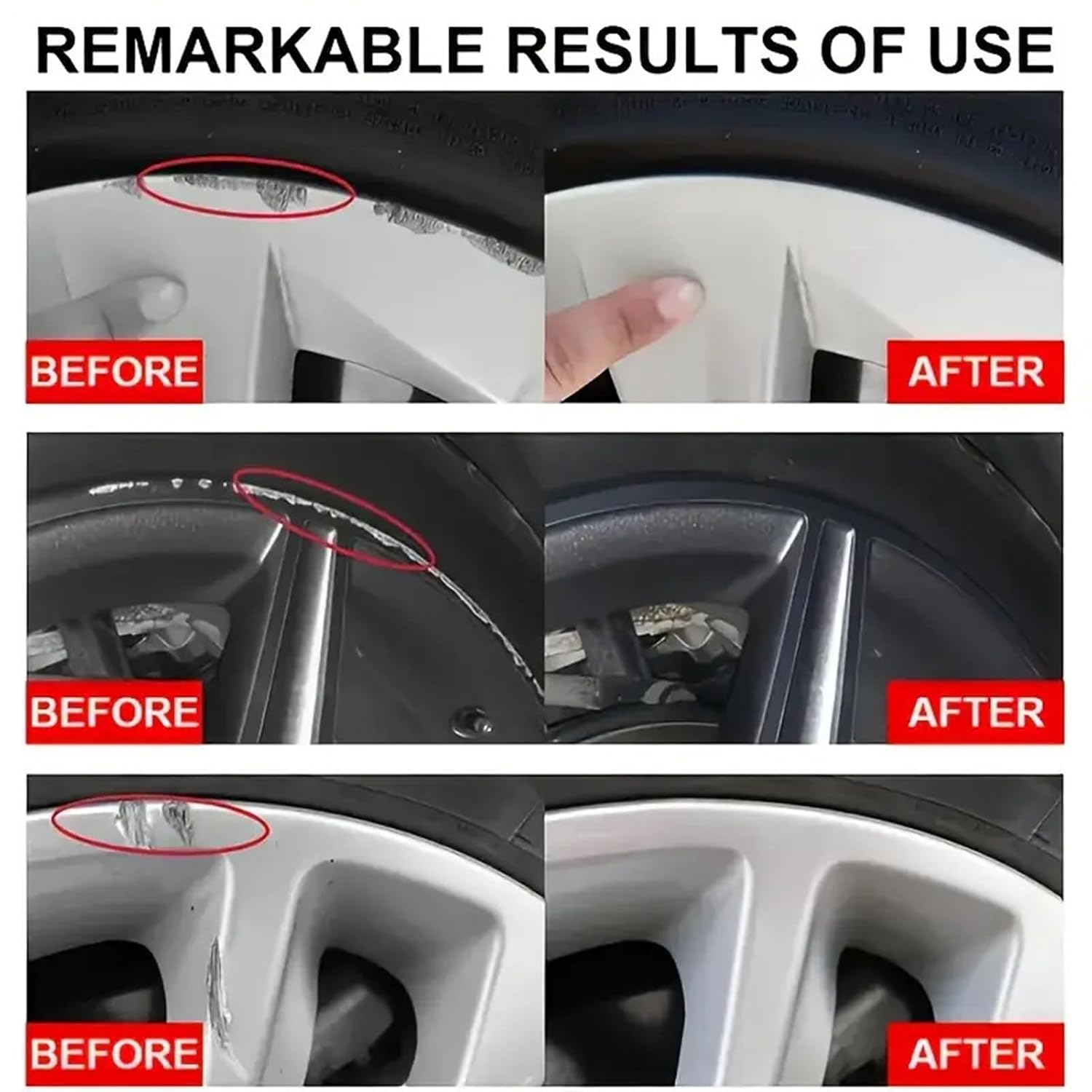 Wheel Rim Repair Kit - Scratch Wax and Metal Polishing Set for Chrome Surfaces | Ideal for Aluminum, Motorcycle, Boat, Truck, Car Door, Bumper, and Automotive Detailing Projects