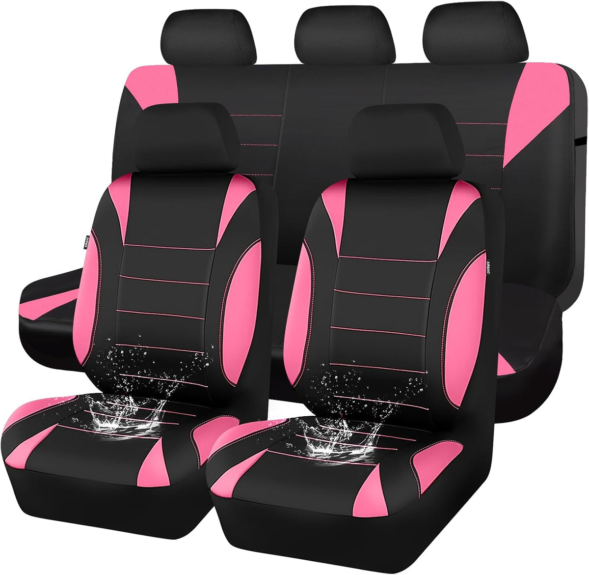 car pass waterproof car seat covers full sets, main product view