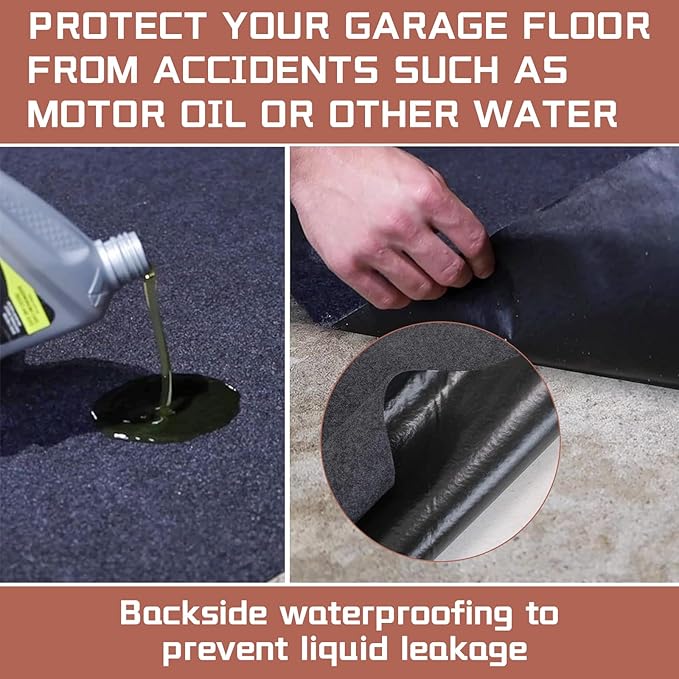 Garage Floor Mats Oil Spill Mat, Premium Absorbent Oil Pad, Waterproof Mats - Image 7