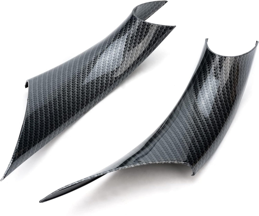 Gelunxin Door Pull Handle Cover for BMW 320,328,330,335,M3 2012-2018 & BMW 428, 435,M4 2014-2017 (Left Front+Right Front, Carbon Fiber)