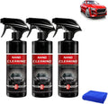 Car Glass Oil Film Remover: Removes oil films and stains， to improve windshield clarity， Suitable for car windshields and windows (3, 300ML)