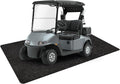 Golf Cart Parking Mat 4.9 ft × 9.1 ft Garage Floor Mat Oil Absorbent Waterproof